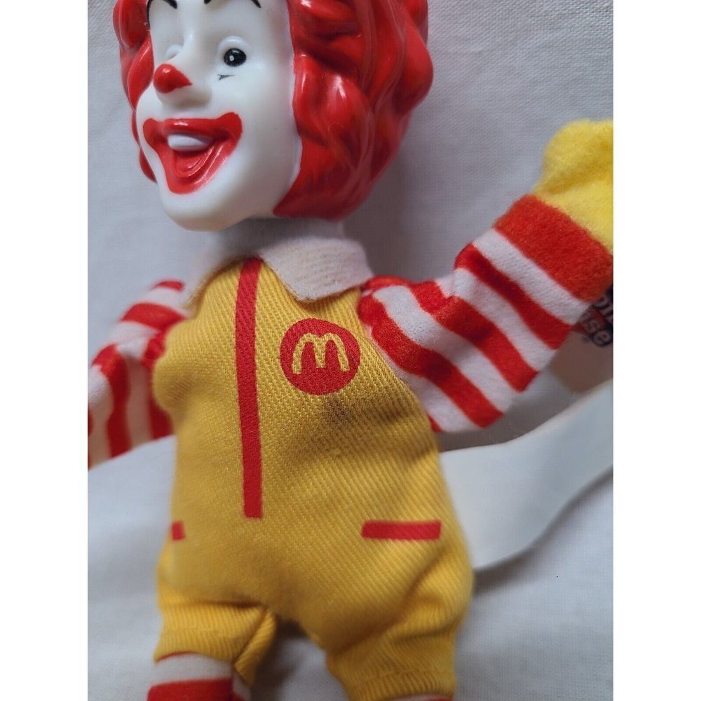McDonald’s 2002 Ronald McDonald Plush Toy 6" Finger Puppet - Picture 2 of 6